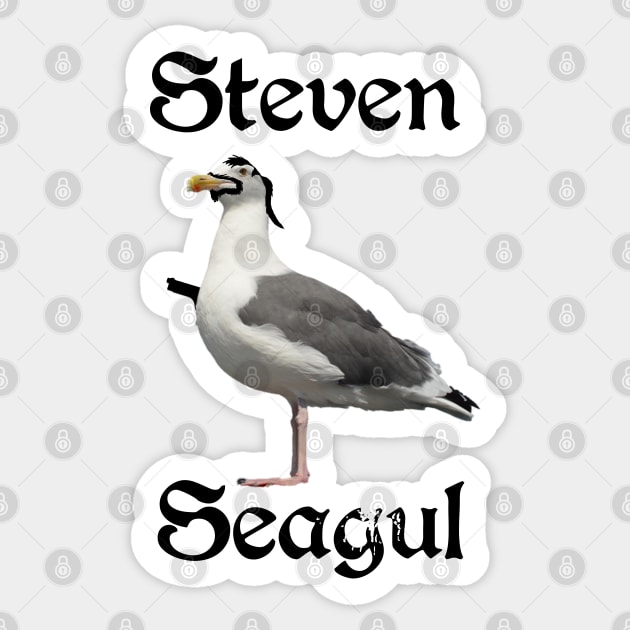 Steven Seagull Sticker by jonah block